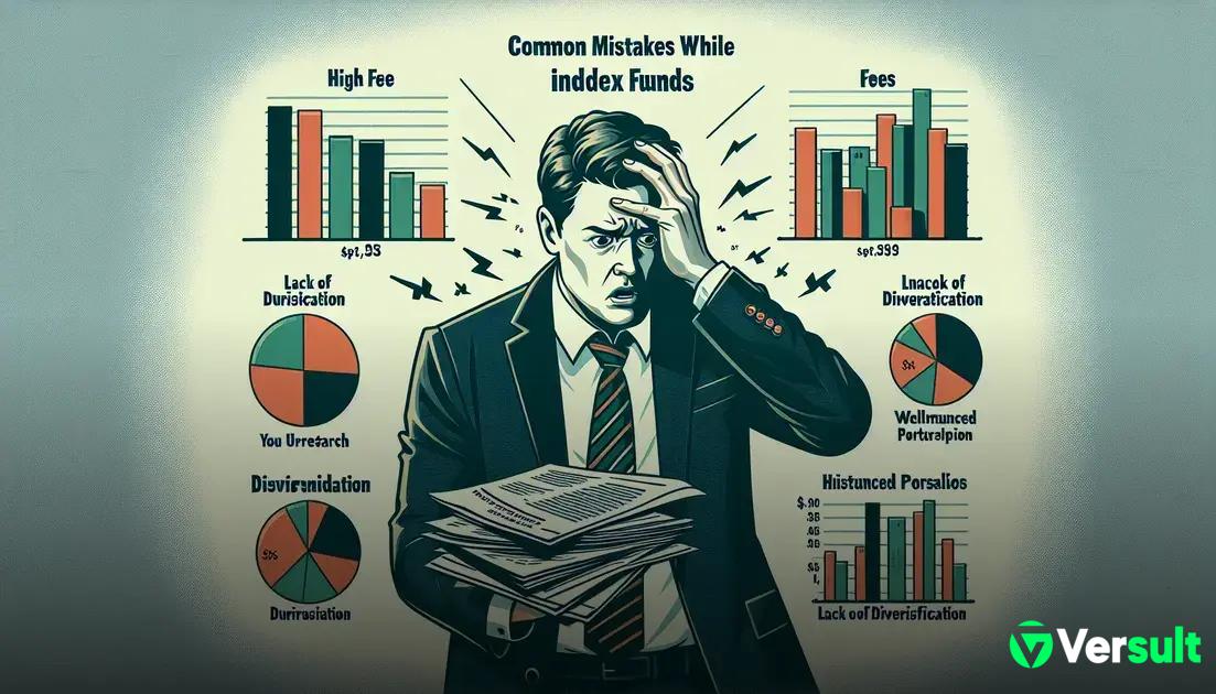 Errores comunes al invertir en fondos indexados