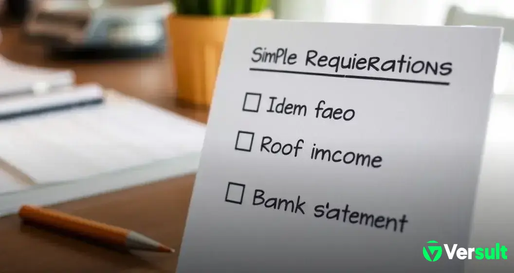 Requisitos para financiamiento fácil