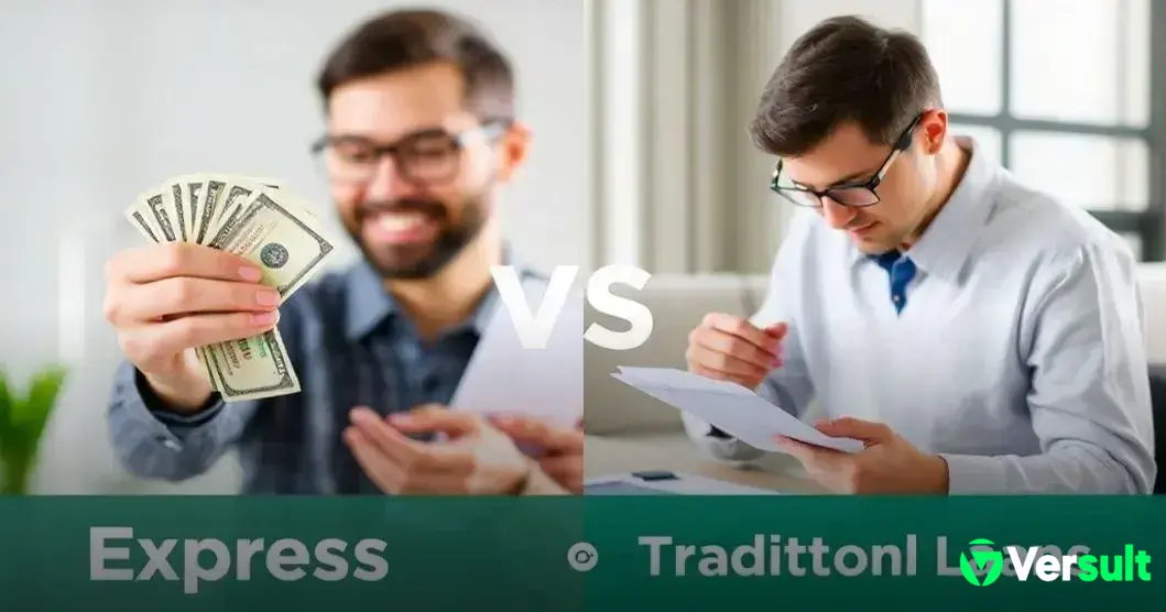 Diferencias entre préstamos exprés y tradicionales